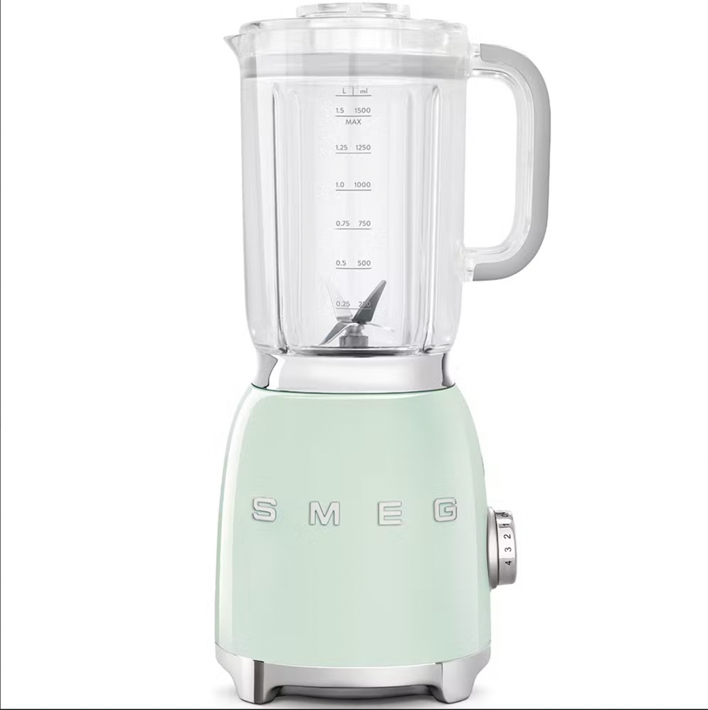 Máy xay sinh tố SMEG BLF01PGEU màu xanh bạc hà nội địa Đức