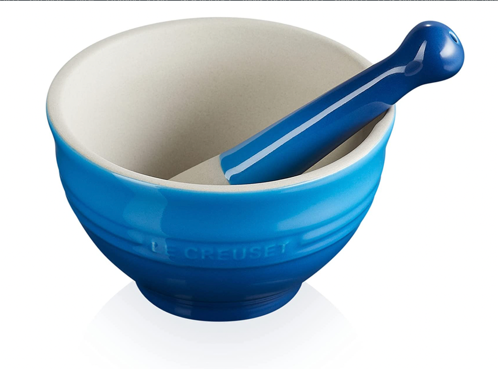 Bộ Chày Cối Lecreuset Mortar & Pestle Marseille 300ml (màu xanh Blue)