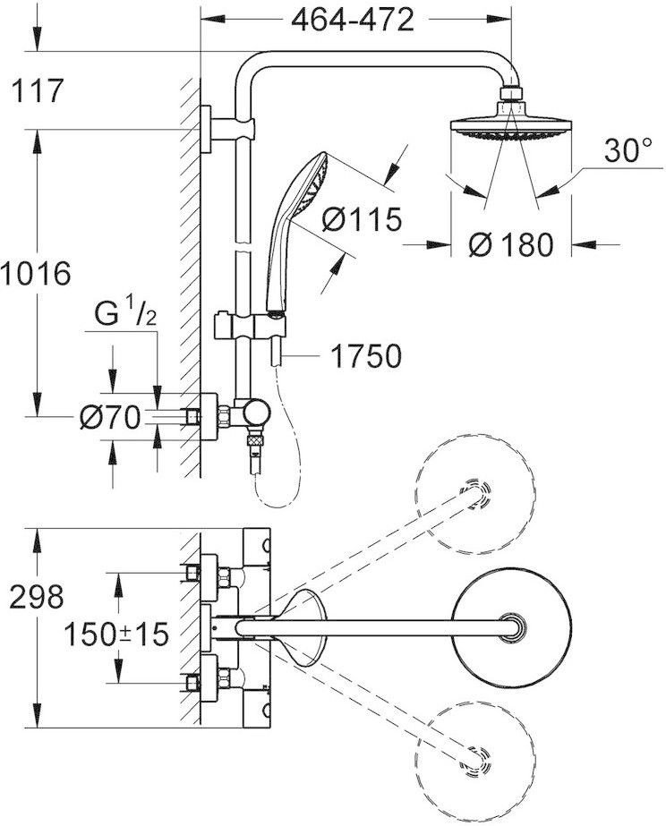 Sen cây Grohe 27296001