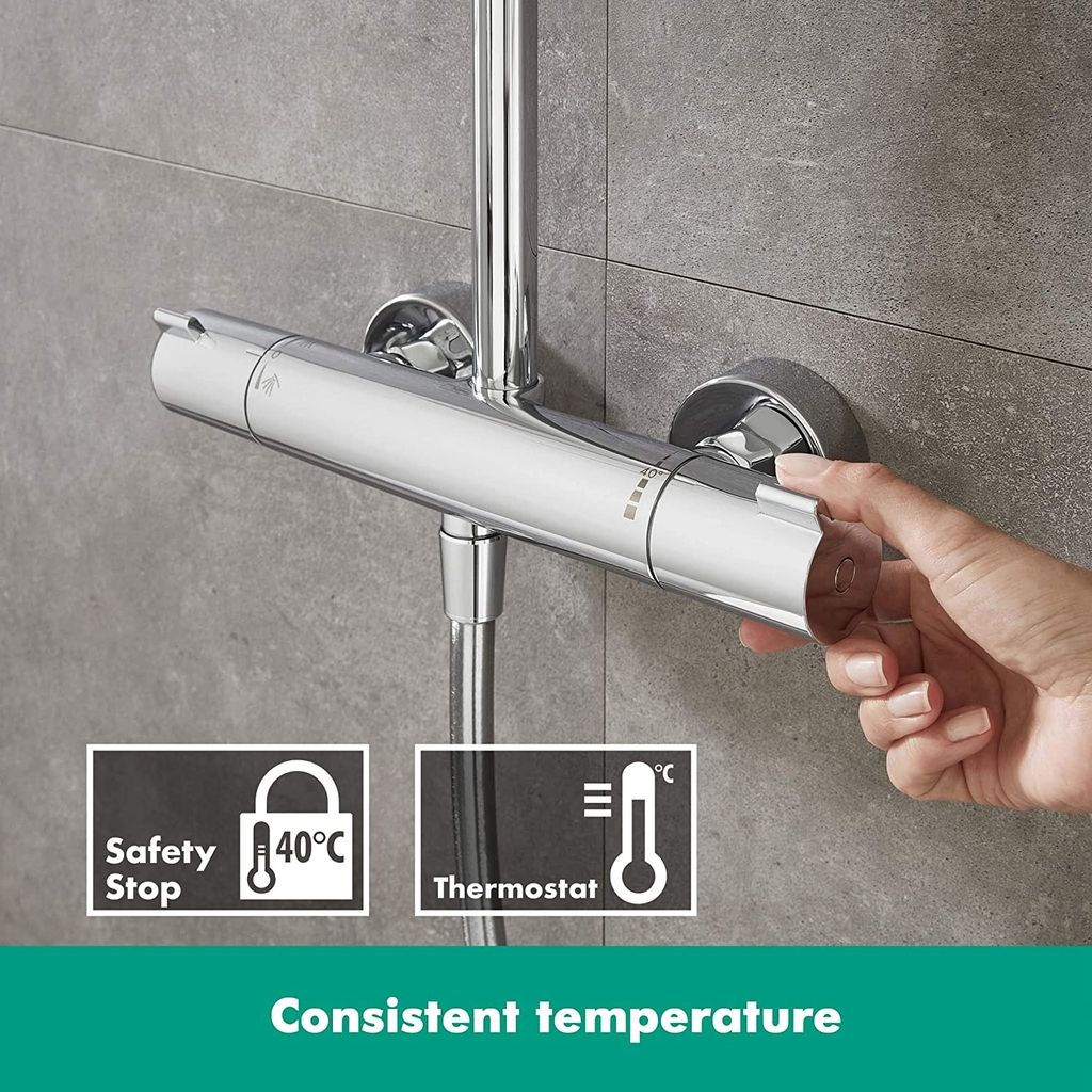 Sen cây Hansgrohe 2in1 27271000 bát vuông