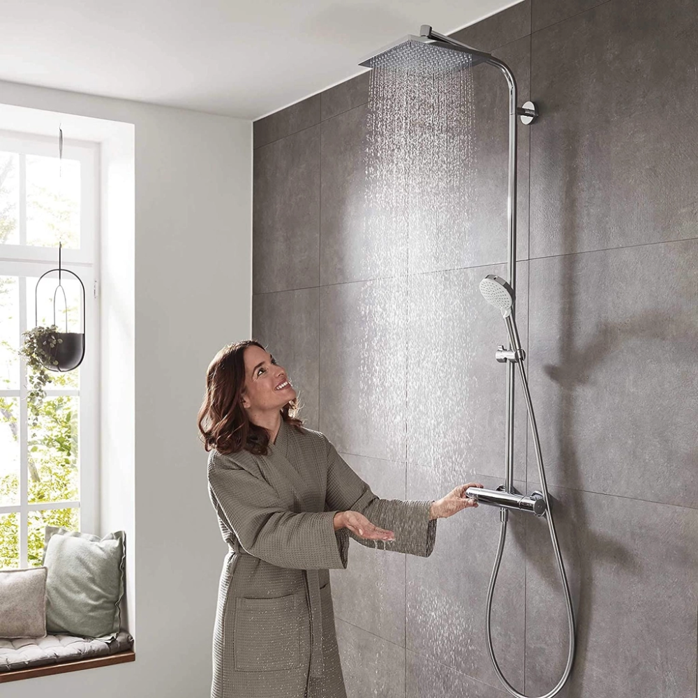 Sen cây Hansgrohe 3 in 1 27298000 bát vuông