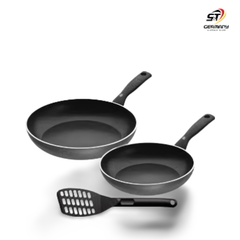 Set 2 chảo chống dính WMF Devil 24 + 28 cm kèm xẻng