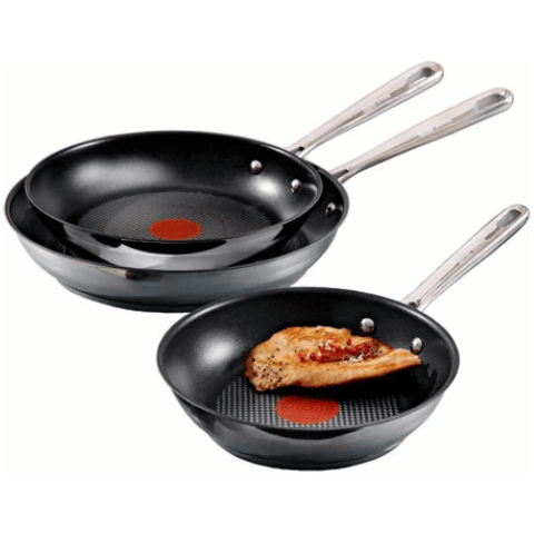 Set 3 chảo chống dính tefal jamie oliver 20-24-28cm