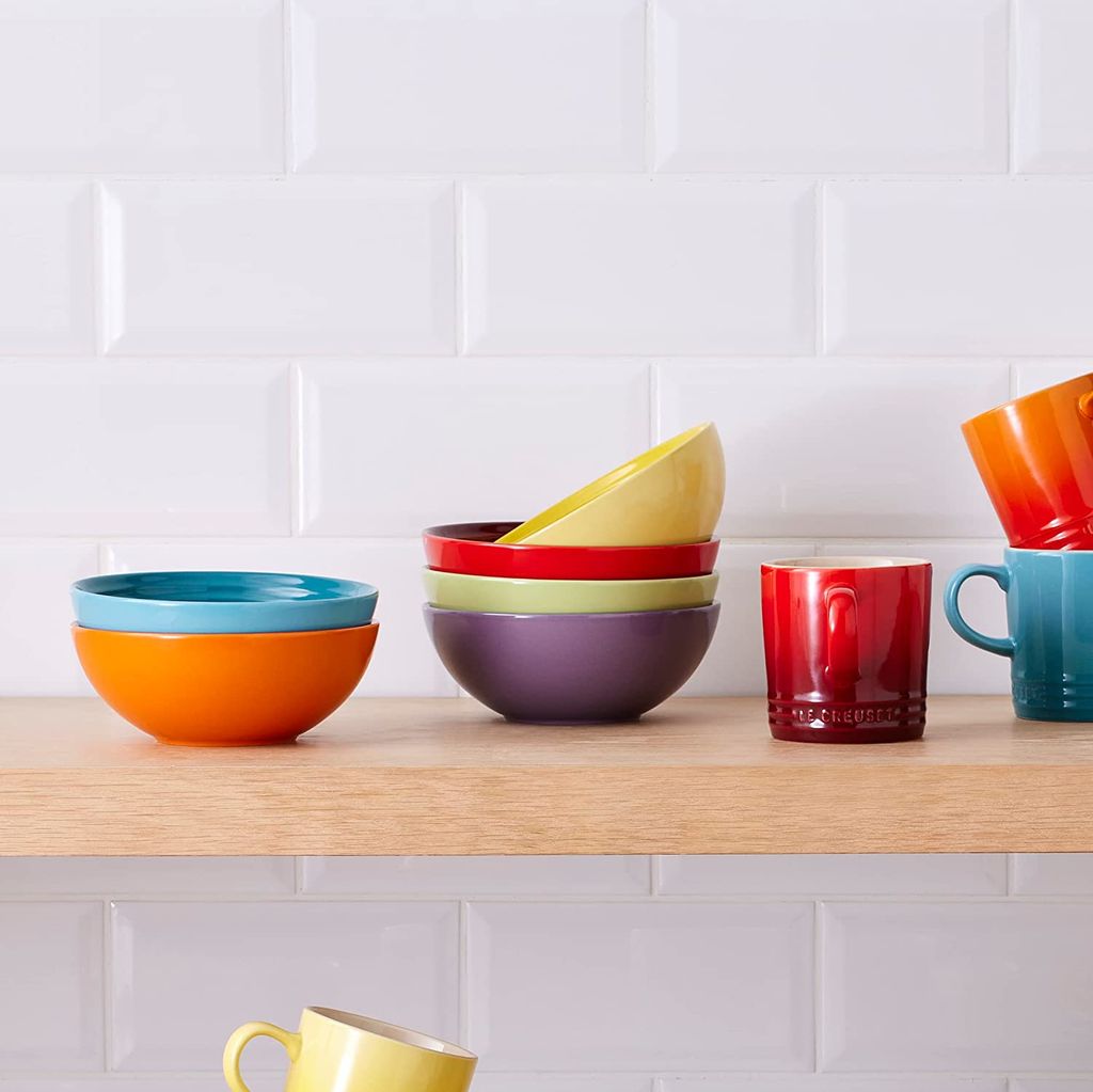 Set 6 bát Lecreuset cầu vồng 16 cm nội địa Đức