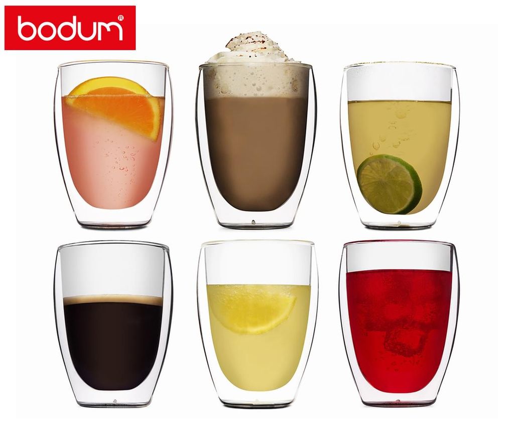 SET 6 CỐC HAI LỚP CÁCH NHIỆT BODUM (350ml/1 cốc)