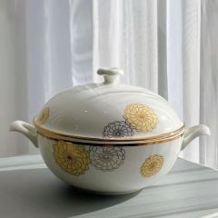 Set bát sứ Imperial 50 món hoa đồng tiền