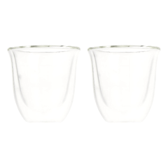 Set 2 cốc thủy tinh Delonghi Espresso 90ml