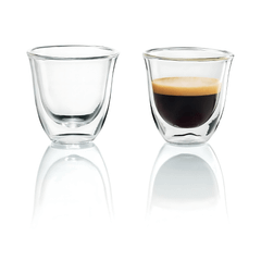 Set 2 cốc thủy tinh Delonghi Espresso 90ml