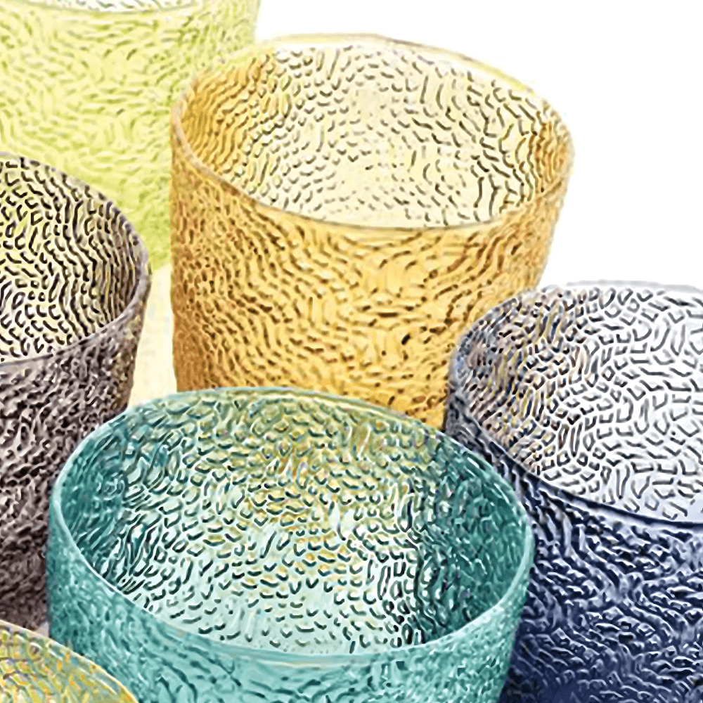 Set 6 cốc Tricot (Assorted Colors) 300ml IVV