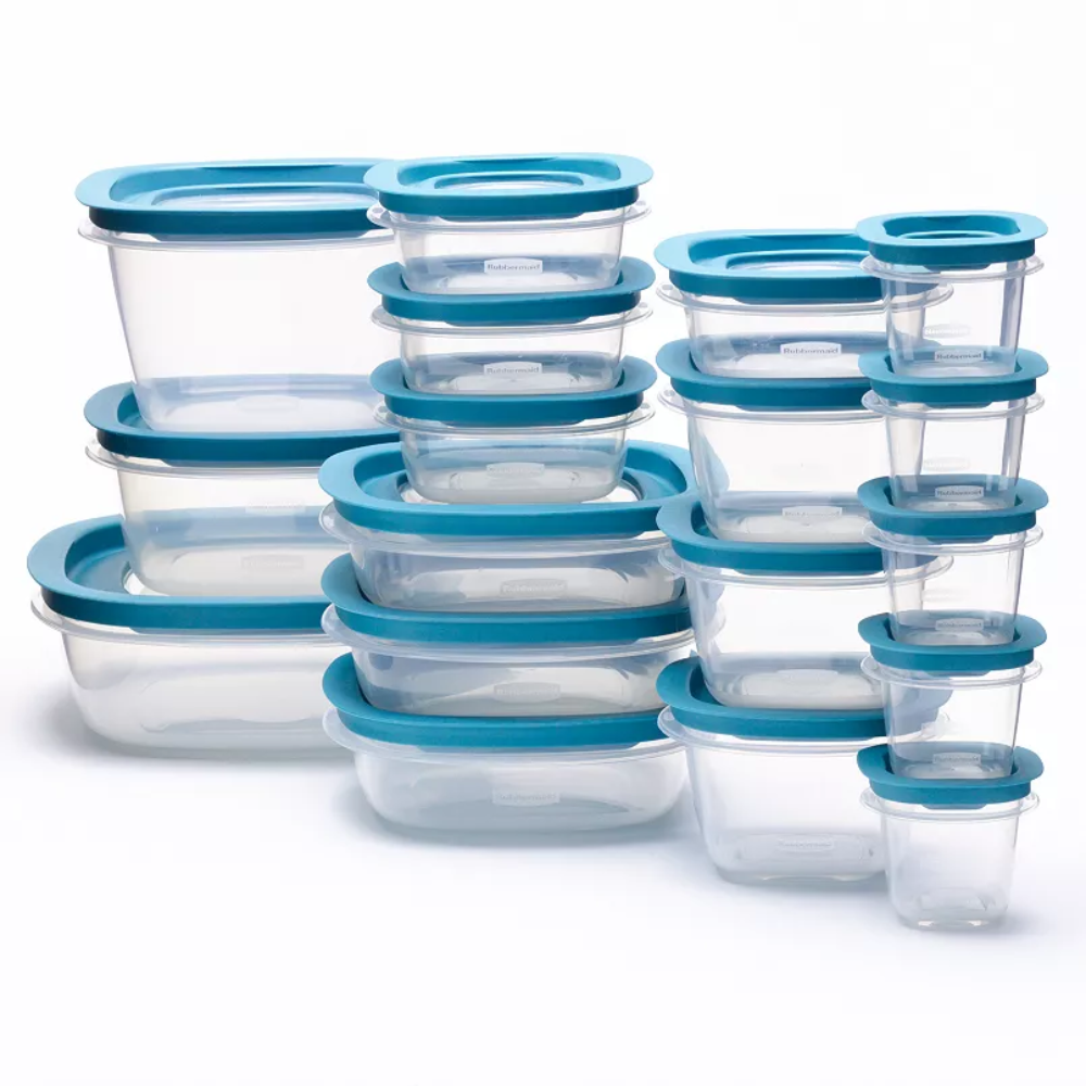 Set hộp đựng thực phẩm 36 món Rubbermaid Flex và Seal Made in USA