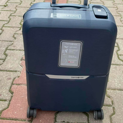 Vali Samsonite Magnum Spinner size cabin (màu xanh Dark Blue) made in EU