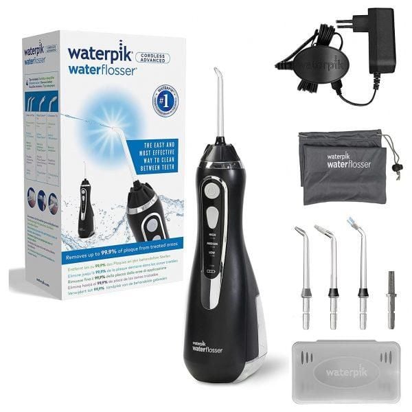 Tăm nước không dây Waterpik WP-562EU màu đen