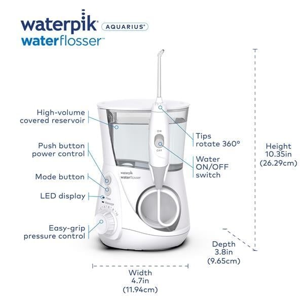 Tăm nước Waterpik Ultra Professional WP-660EU màu trắng