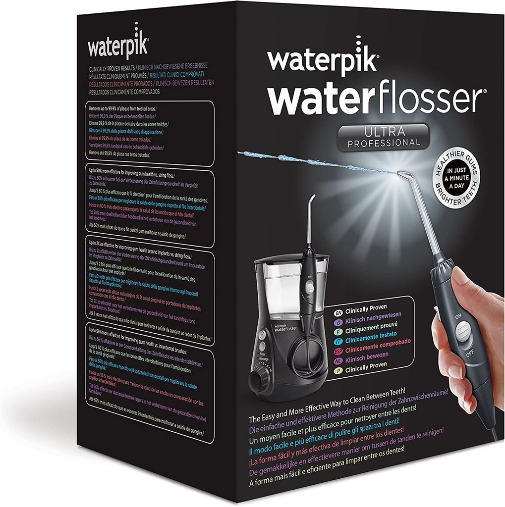 Tăm nước Waterpik Ultra Professional WP-662EU màu đen