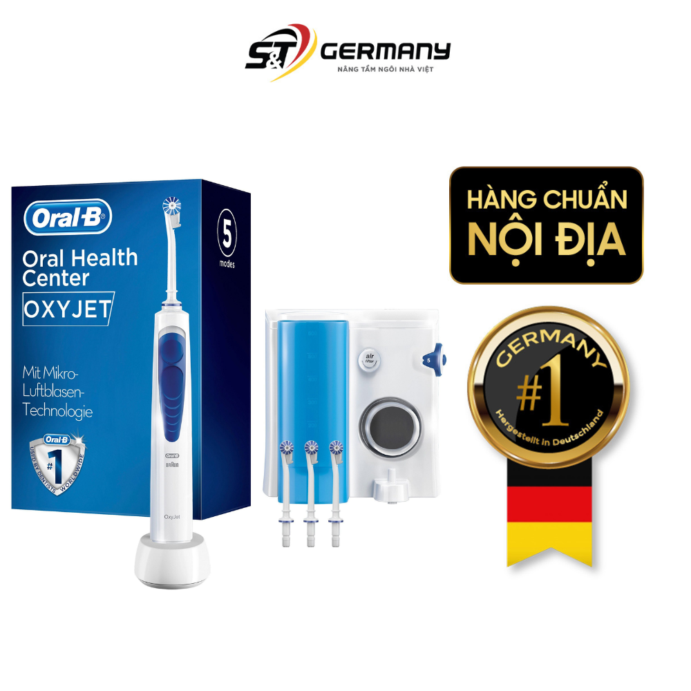 Tăm nước Oral-B Professional Care OxyJet MD20 made in EU - Germany S&T
