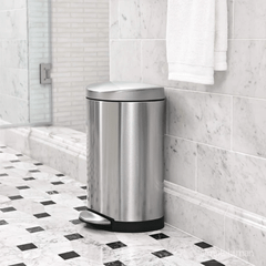 Thùng rác bán nguyệt Simplehuman 6L nội địa Đức cao cấp