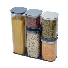 Set 5 hộp đựng thực phẩm khô Joseph 81106 Editions Podium
