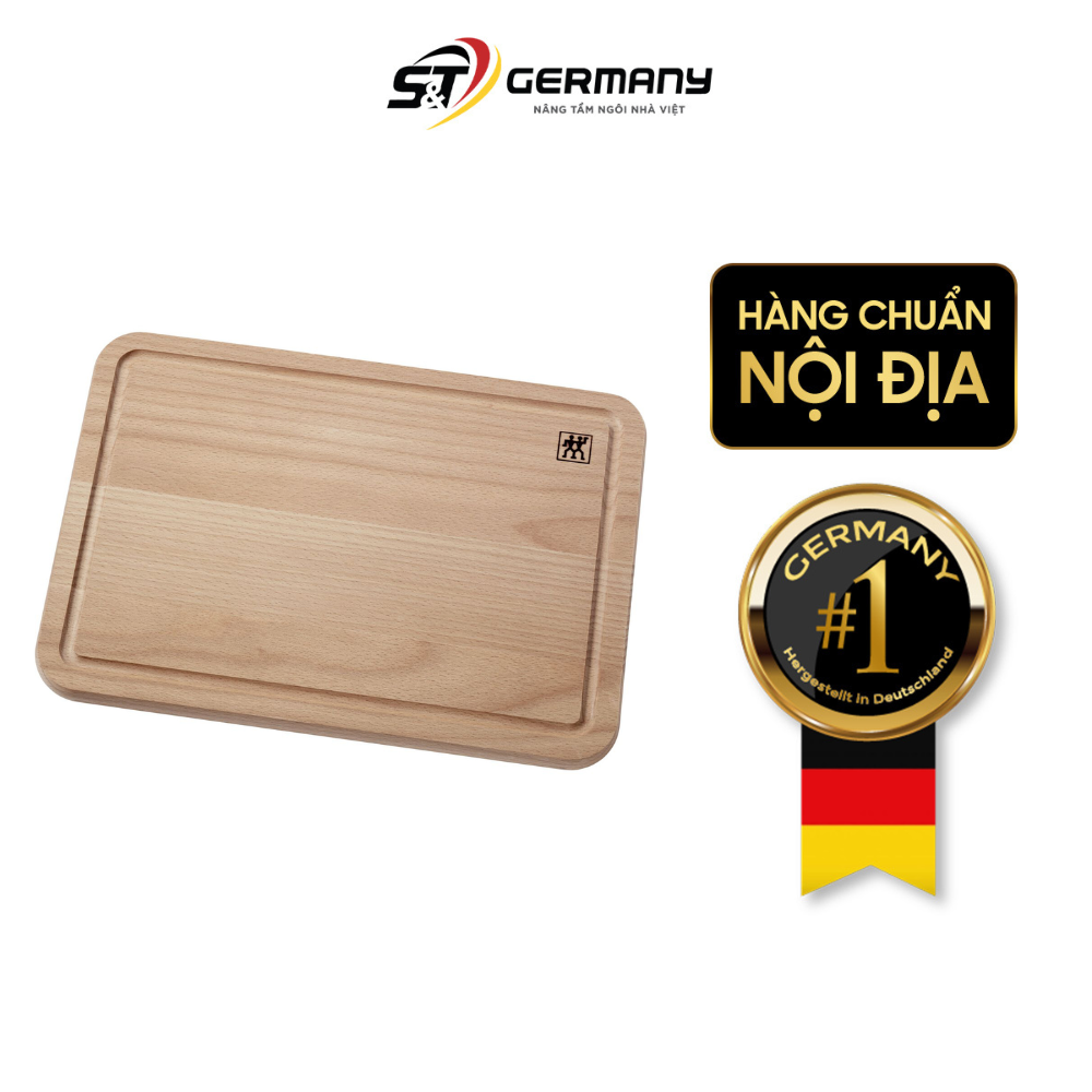 Thớt gỗ sồi chất lượng cao Zwilling 35 x 25 x 2cm - Germany S&T
