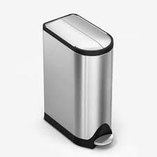 Thùng rác cánh bướm simplehuman 18 lít