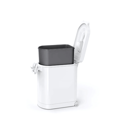 Thùng gạo cao cấp Simplehuman 25L màu trắng