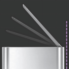Thùng rác Simplehuman 5 lit màu đen