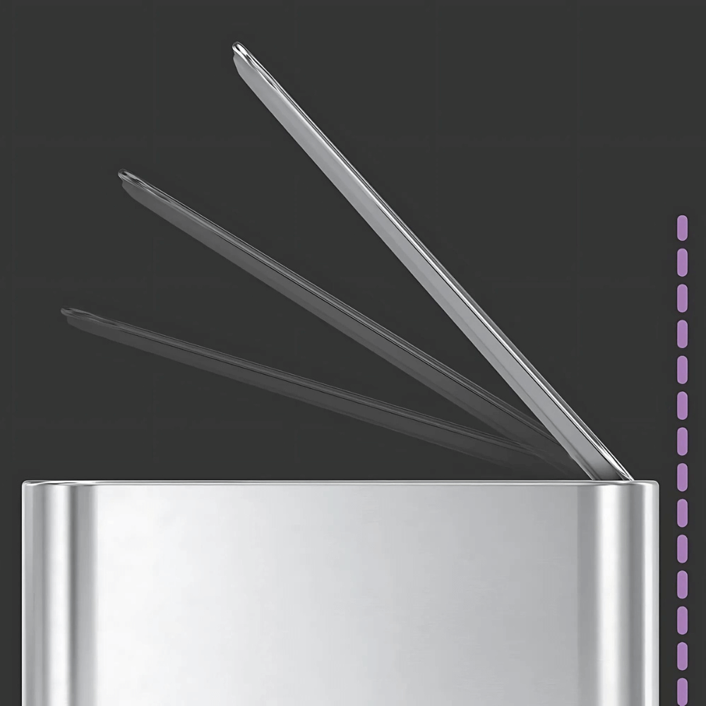 Thùng rác Simplehuman 5 lit màu inox