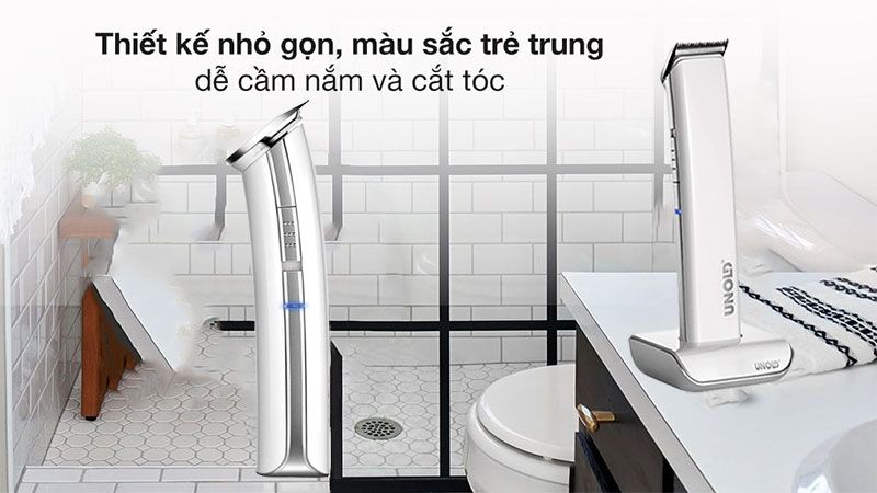 Tông đơ cắt tóc không dây, có đế sạc UNOLD 87850