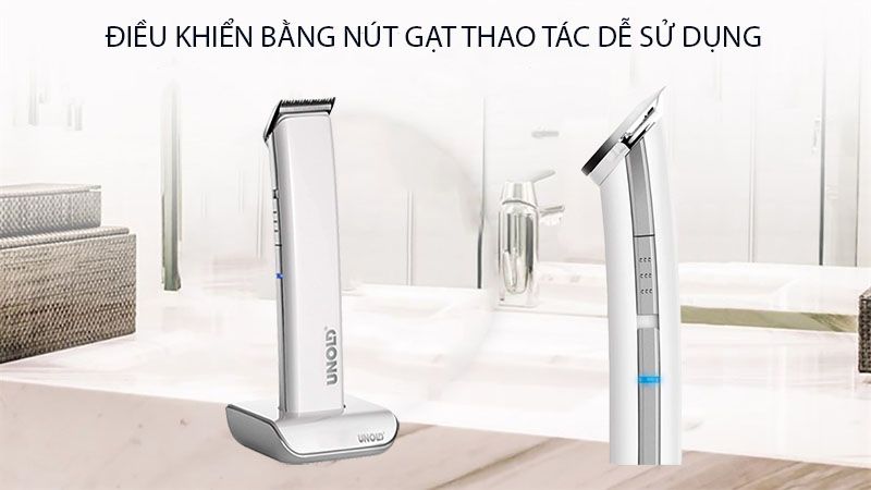 Tông đơ cắt tóc không dây, có đế sạc UNOLD 87850