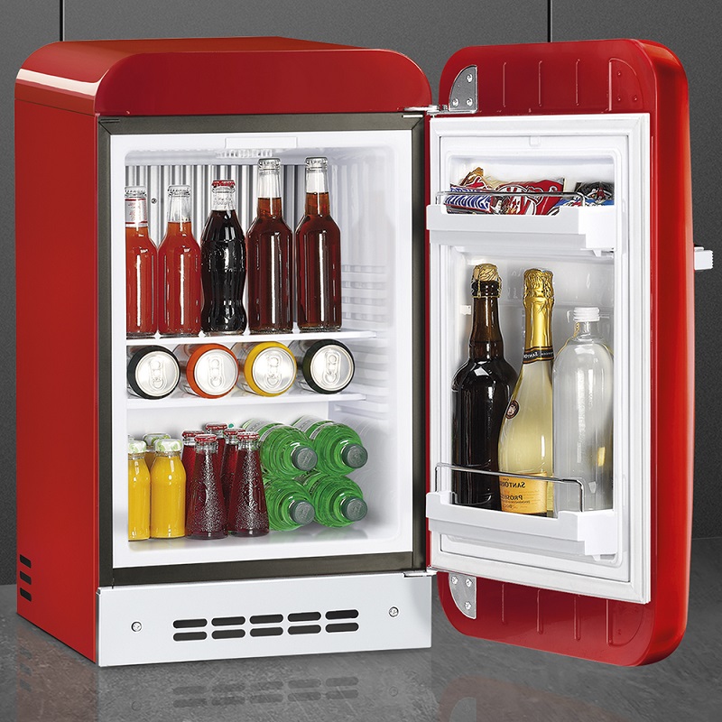 Điểm nổi bật của Tủ Lạnh Mini SMEG FAB5RRD5 Red màu đỏ