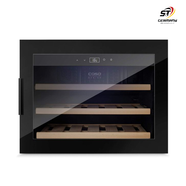 Tủ rượu CASO WineSafe 18 EB 627 màu đen 18 chai