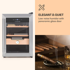 Tủ bảo quản Cigar Klarstein 48l