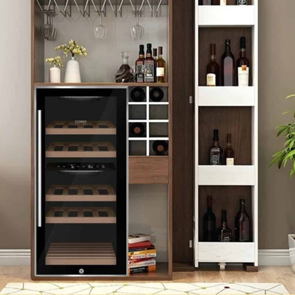 Tủ Rượu Vang Caso WineComfort 24 Black 644