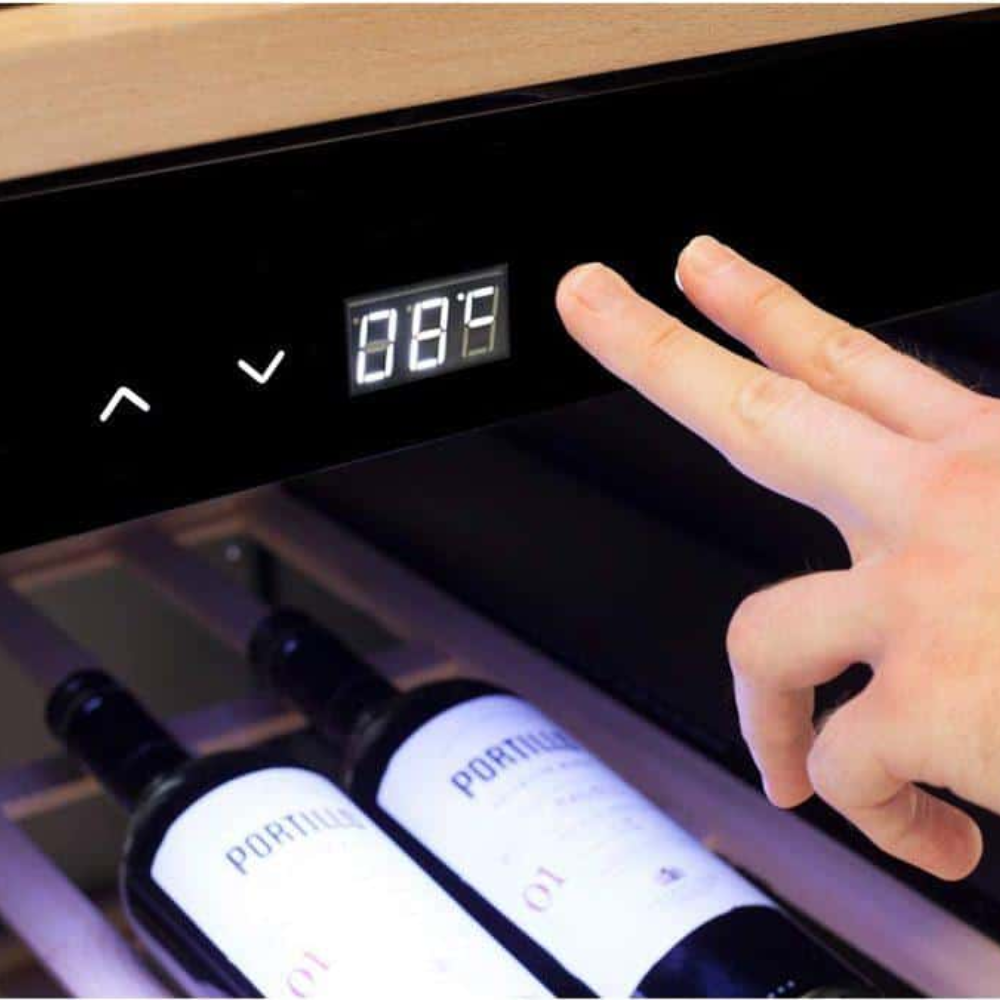 Caso WineComfort 38 Weinkühlschrank - 2 Zonen Für 38 Flaschen