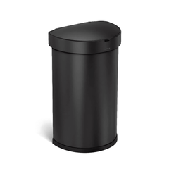 Thùng rác Simplehuman cảm ứng kháng khuẩn 45l màu đen và set nước hoa, túi rác