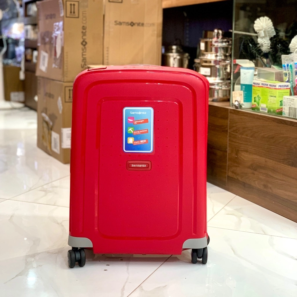 Vali Samsonite Noepulse Sz S cabin (màu đỏ) Made in Europe