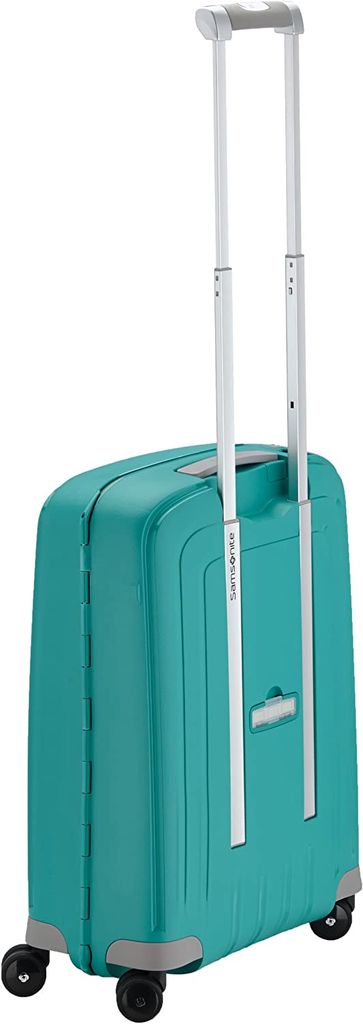 Vali Samsonite S cure size cabin (màu xanh ngọc) nội địa Đức made in EU