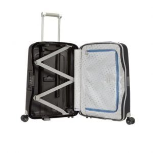 Vali Samsonite S’Cure DLX Spinner Size S cabin (màu đen)