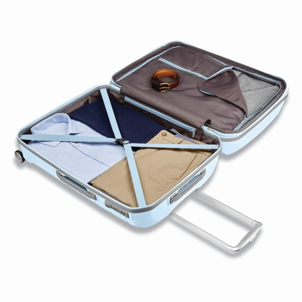 Vali Samsonite Freeform siêu bền size 28 màu xanh dương