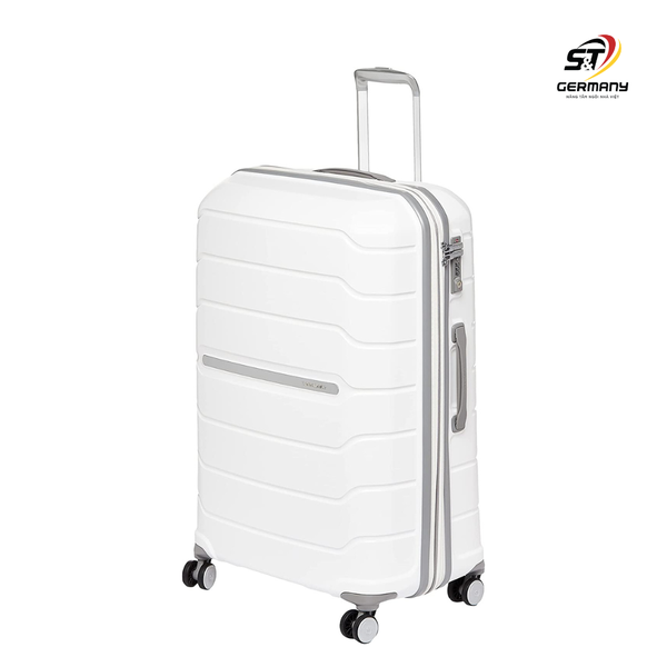 Vali Samsonite Freeform siêu bền size 20 màu trắng nội địa Đức