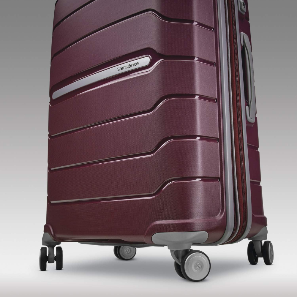 Vali Samsonite Freeform siêu bền size 28 Merlot màu đỏ