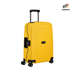 Vali Samsonite S cure size cabin màu vàng nội địa Đức made in EU