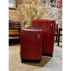 Valy samsonite carbon đỏ