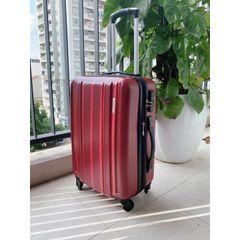 Valy samsonite carbon đỏ