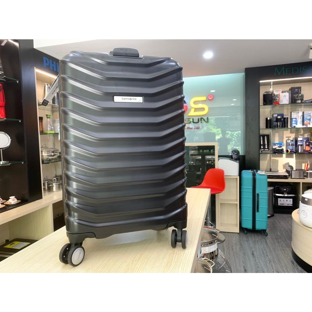 Valy Samsonite Spin Tech 5 size cabin (màu đen)