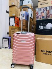 Valy Samsonite Spin Tech 5 size cabin (màu hông)