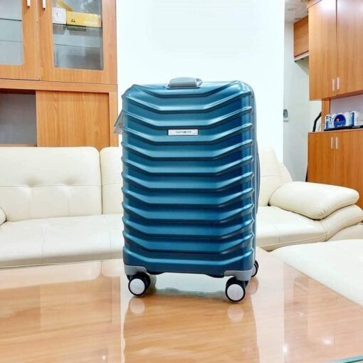 Valy Samsonite Spin Tech 5 size cabin (màu xanh