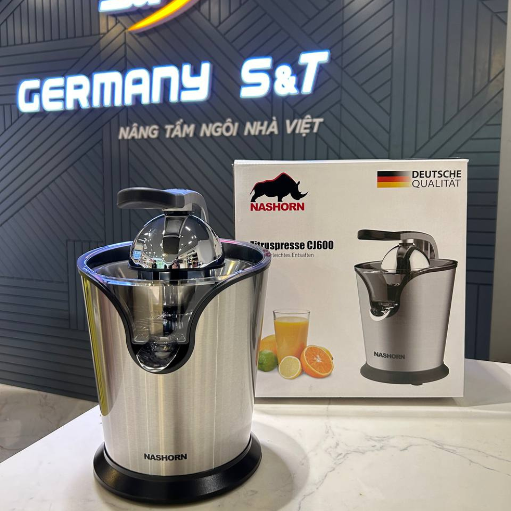 Vắt cam cần đẩy NASHORN CJ600 Germany