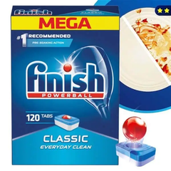 Viên Rửa Bát Finish Powerball Classic 120 viên