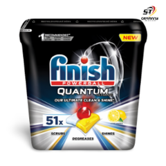 Viên Rửa Bát Finish Quantum – Hộp 51 Viên