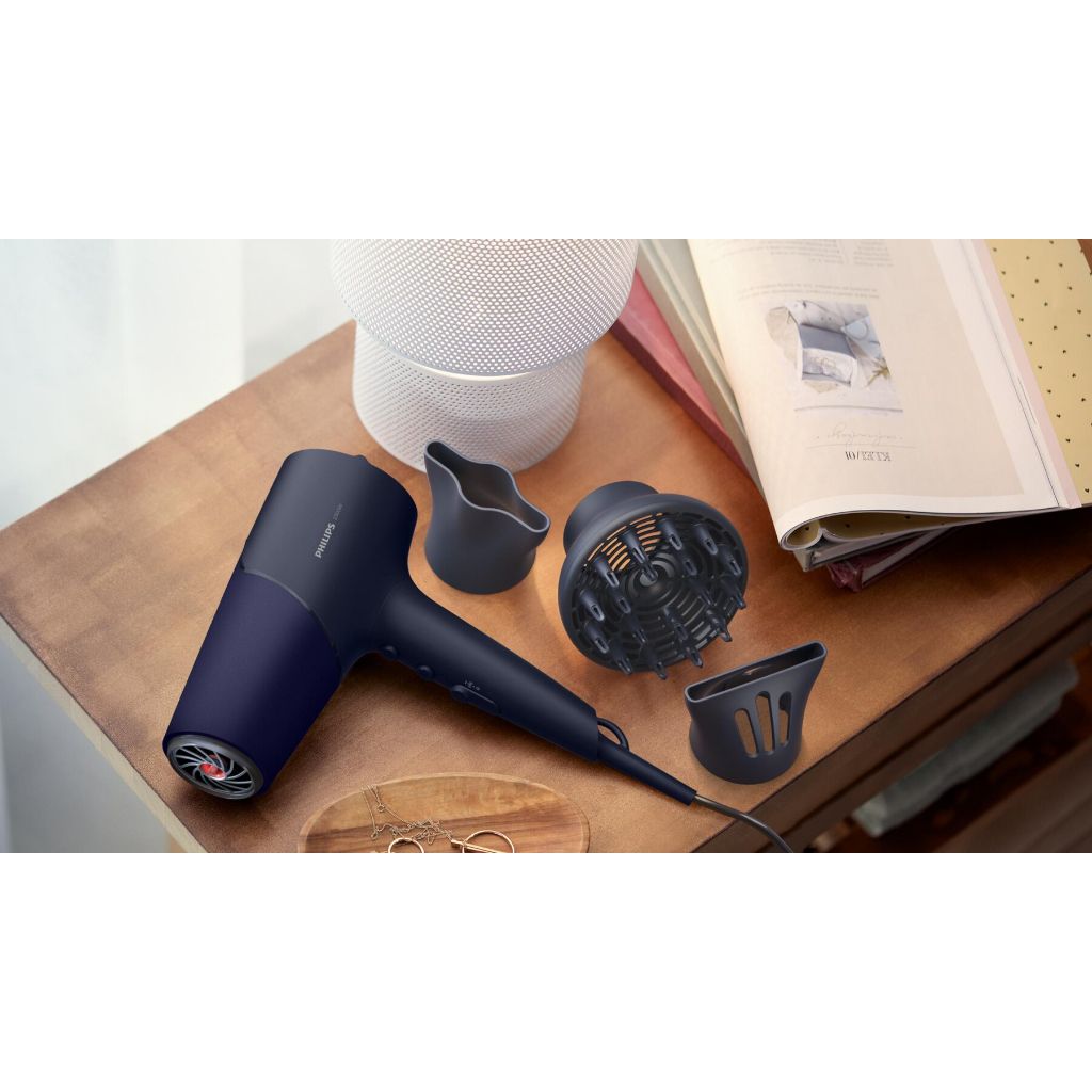 Máy sấy tóc Philips series 5000 BHD510/20 2300W (3 phụ kiện sấy tạo kiểu)